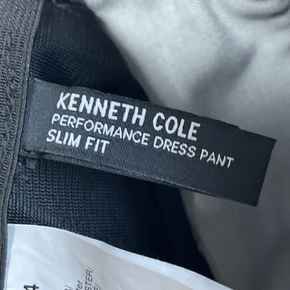 Kenneth Cole Men's 36 x 34 Slim Fit Dress Pants Gray a1863 - Picture 7 of 8